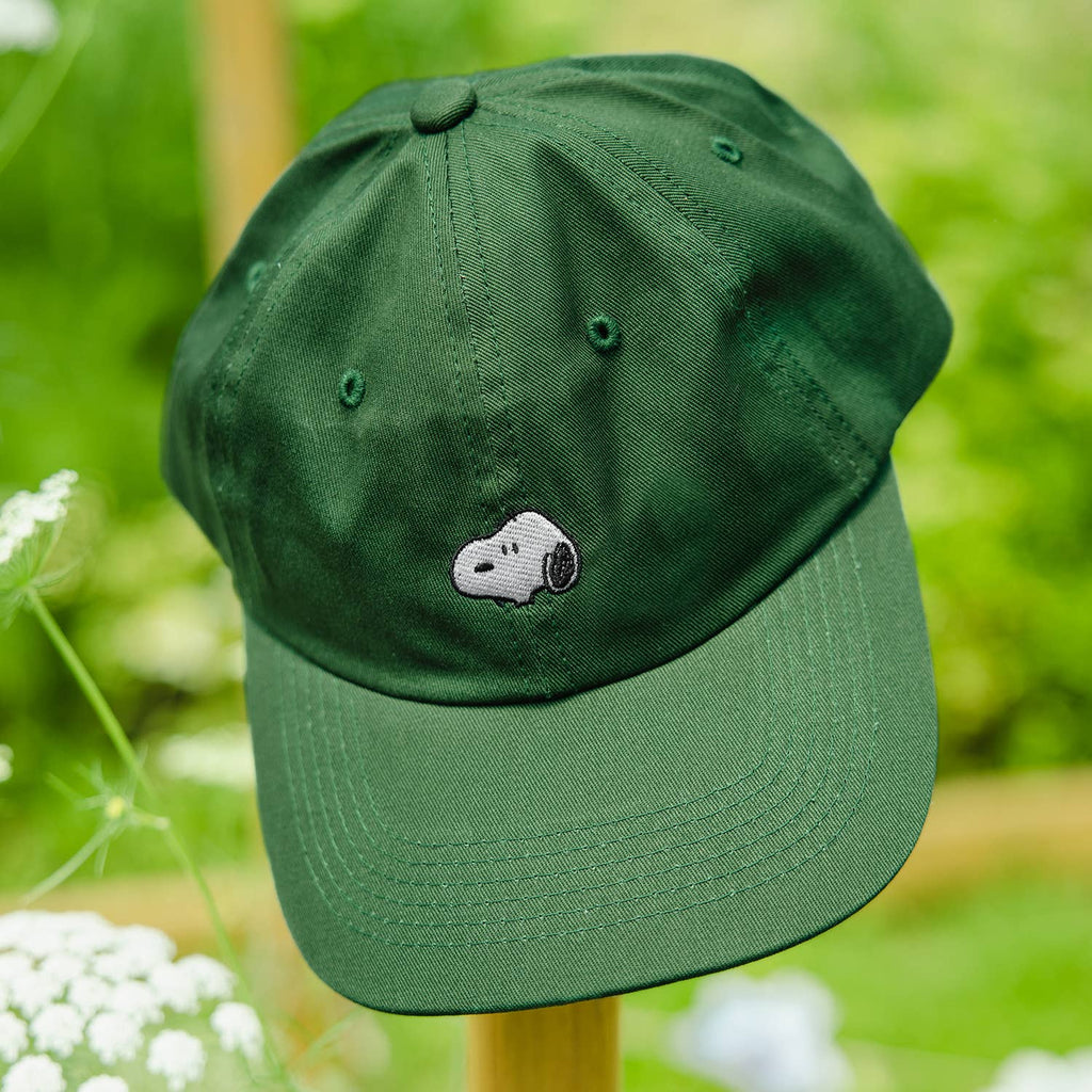 Peanuts® - Snoopy Embroidered Dad Hat (Forest)