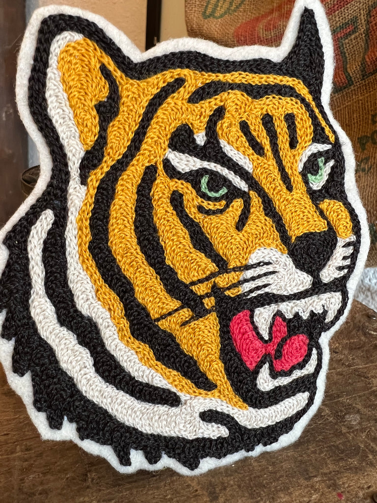 Tiger Chainstitched Patch