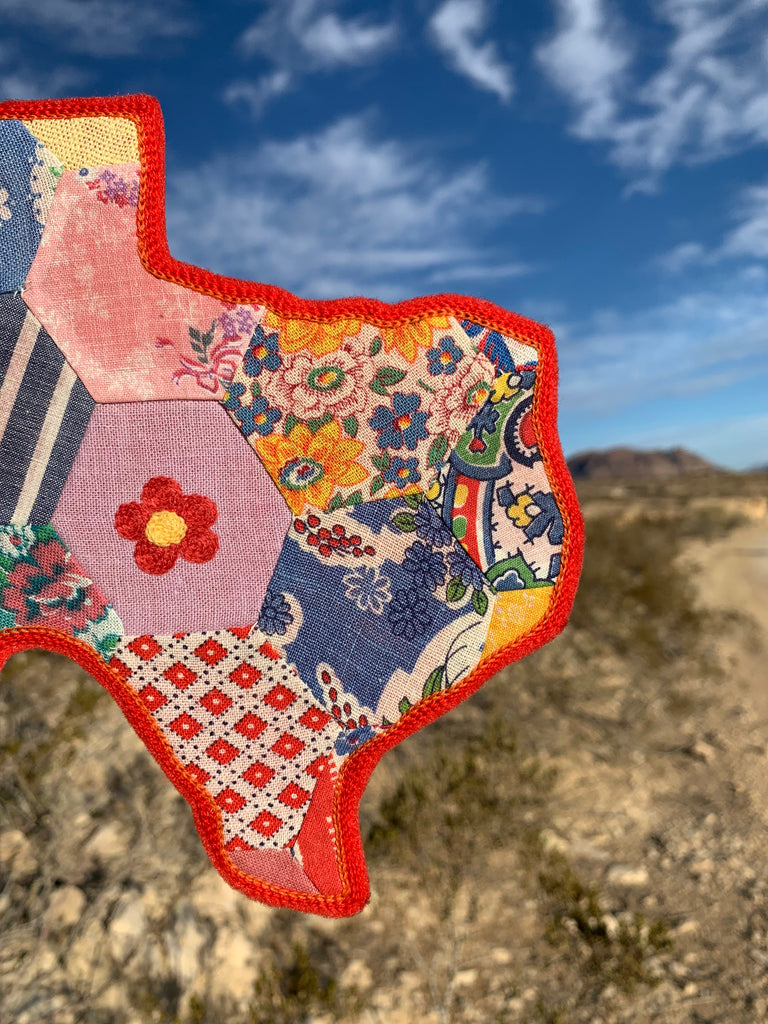 Ladybird Texas Quilt Patch